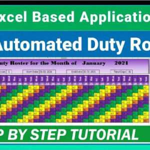 Automatic Shift Schedule in Excel