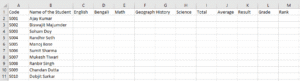 Marksheet Rank Formula in Excel | Step-by-Step Tutorial
