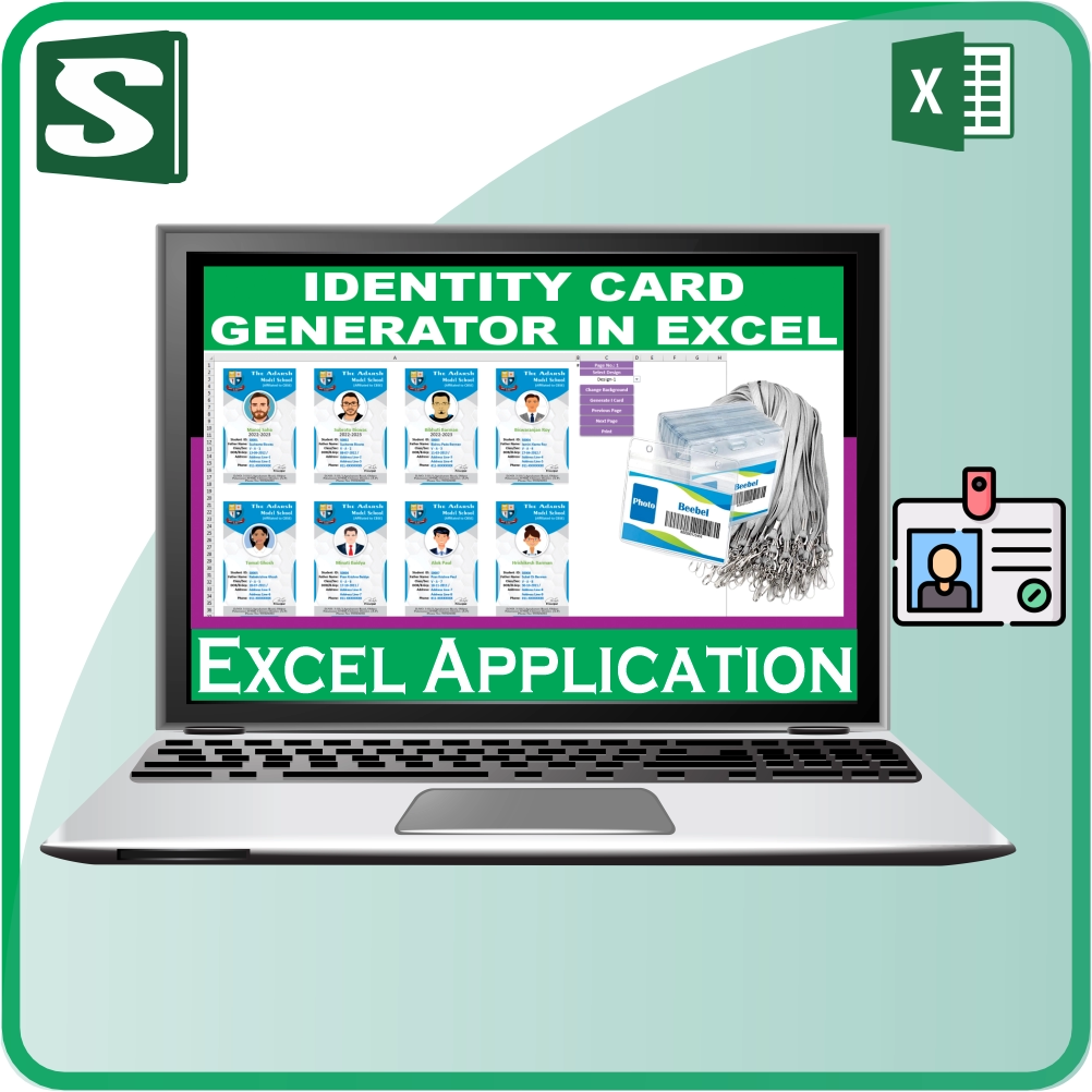 Identity Card Generator in Excel